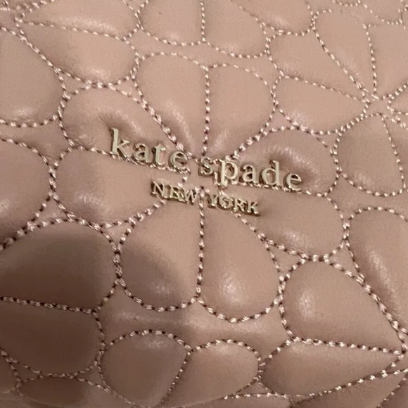 Kate Spade Bloom Medium Quilted Nappa Leather Backpack Flapper Pink $398 New - Picture 9 of 9